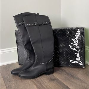 NEW Sam Edelman Paxton wide calf riding boots
